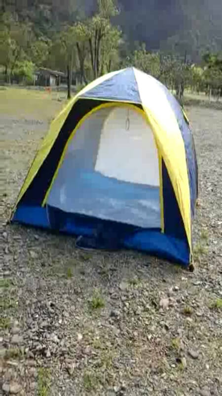 露營區場地加帳篷